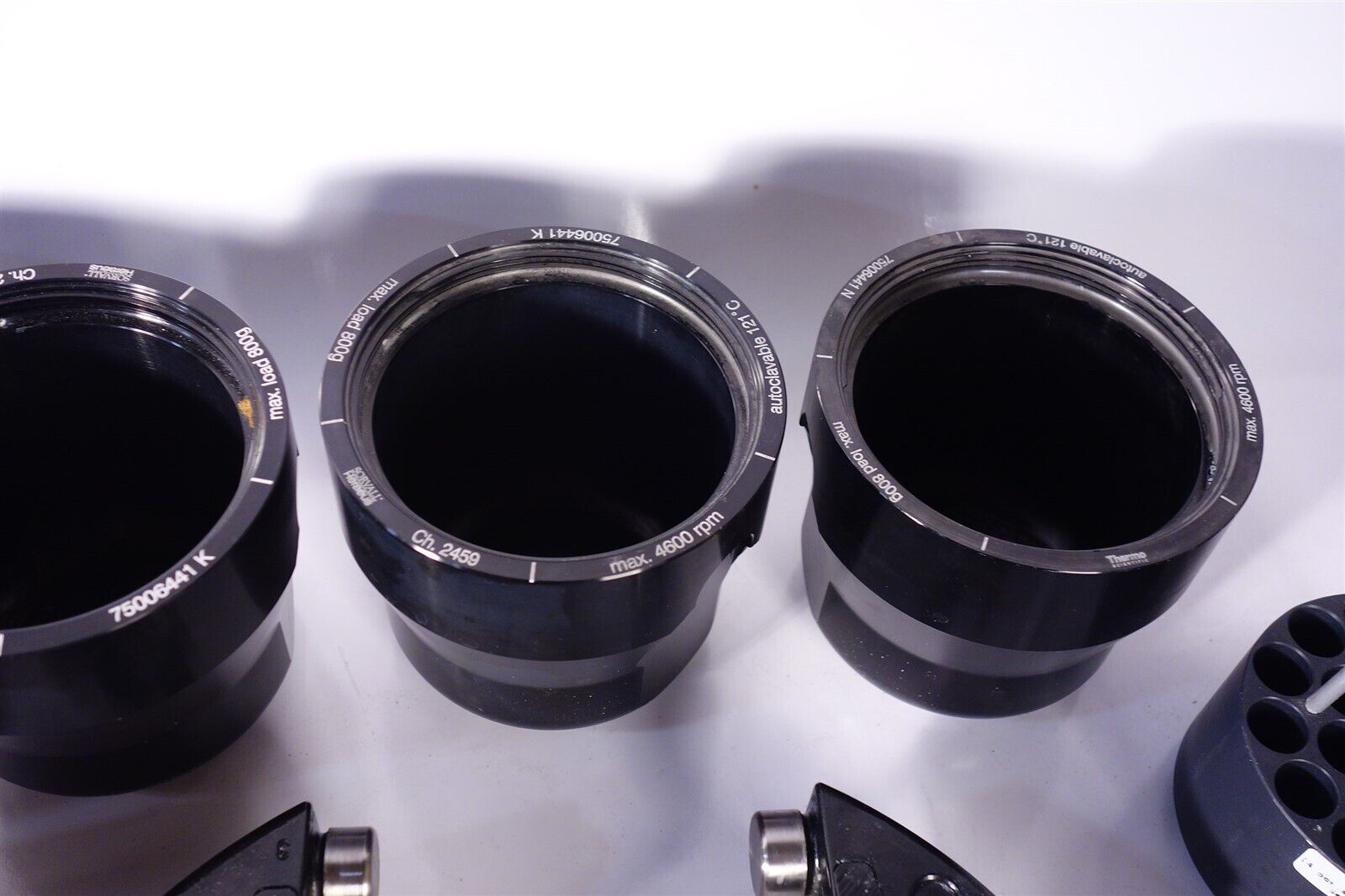 Thermo Sorvall 75006445 Rotor 7500644 Buckets / Inserts Legend / RT 