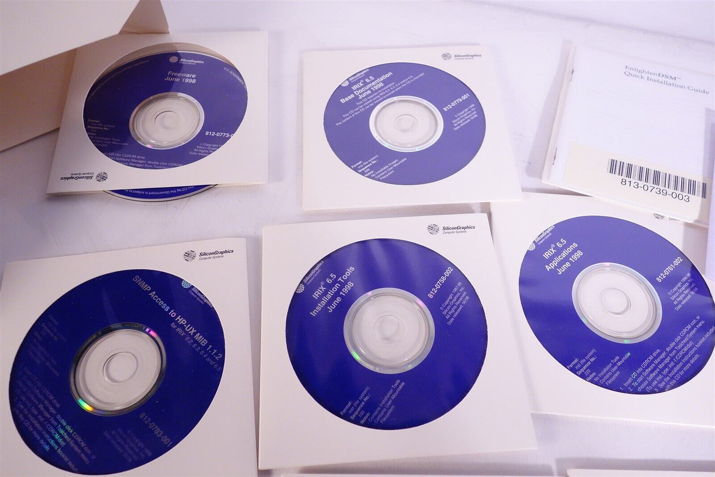 SGI Silicon Graphics IRIX 6.5 Software Collection 