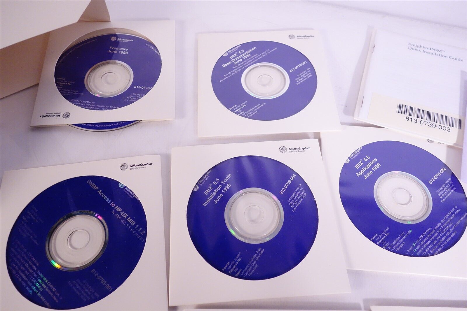 SGI Silicon Graphics IRIX 6.5 Software Collection 