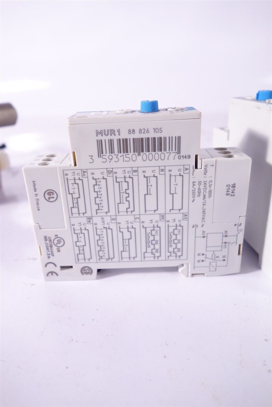 Lot of 5 Tested Crouzet MUR1 Time Relay 
