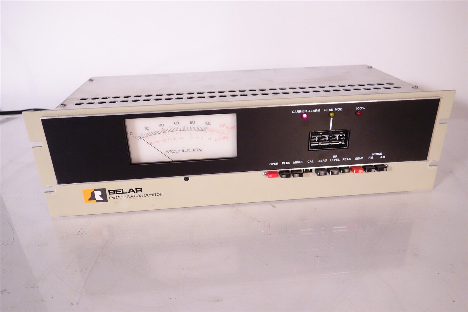 Belar FM Modulation Monitor FMM-2 Pro Broadcast Audio 