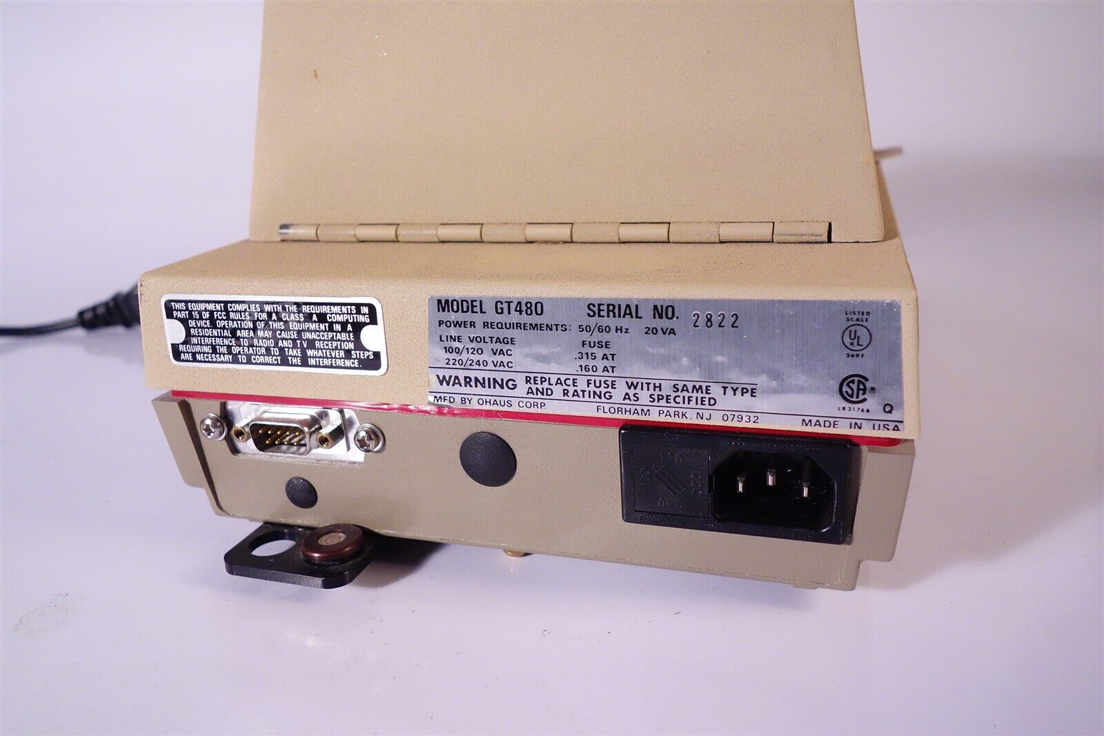 Ohaus GT480 Laboratory Scale / Balance - Working, excellent 