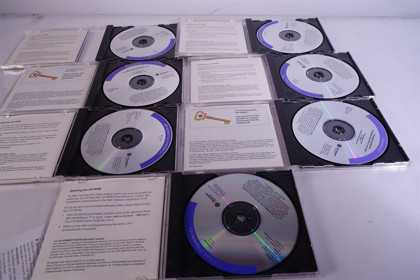 SGI Silicon Graphics IRIX Freeware CD's + More 
