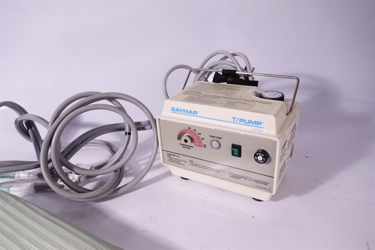Gaymar T-Pump TP500 Heat Mat Heat Therapy Working 