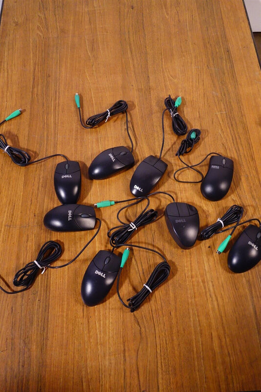 Lot of 2 NEW Dell PS2 Mice - NEVER USED 