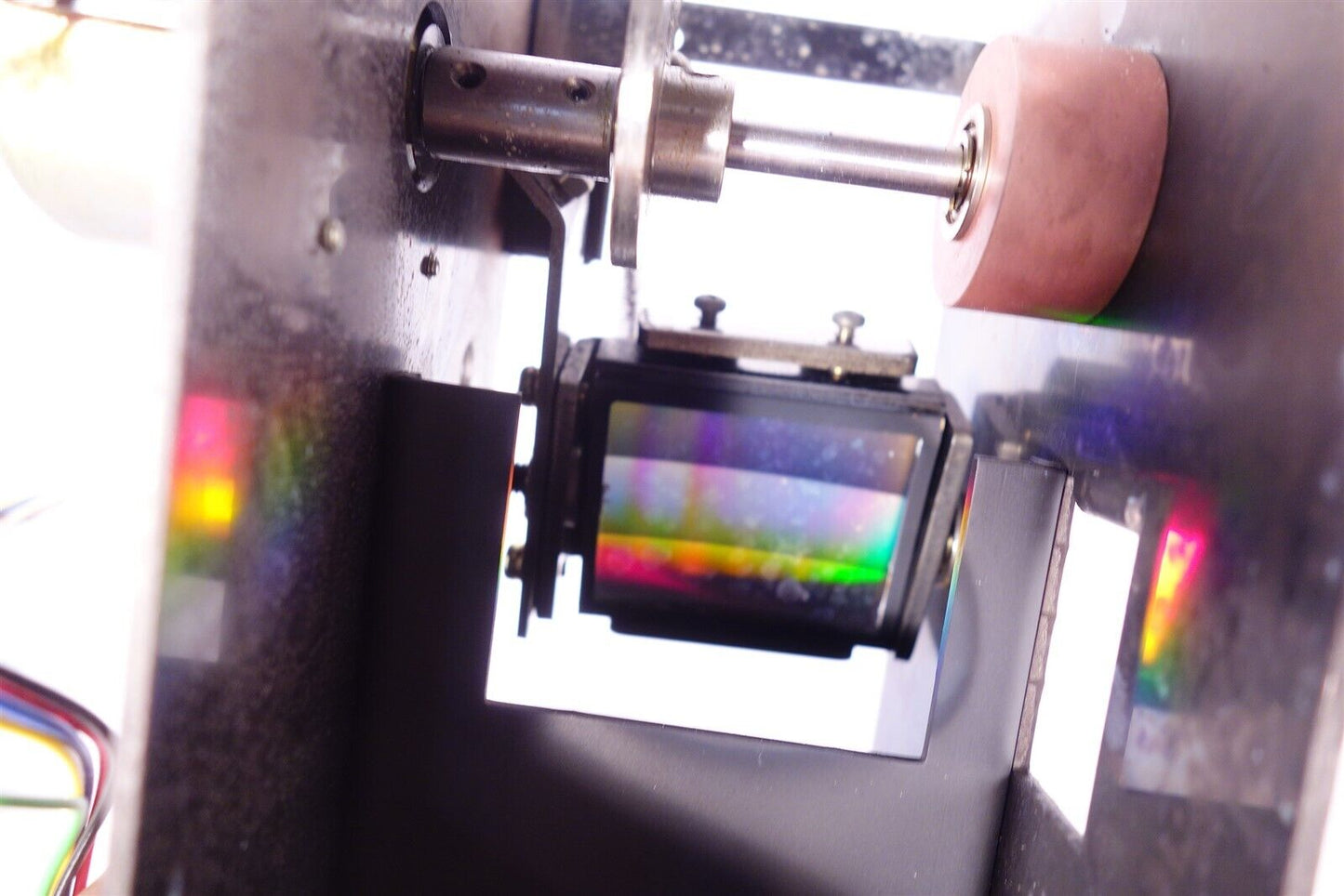 Precision Hitachi Diffraction Grating On Precision Mount