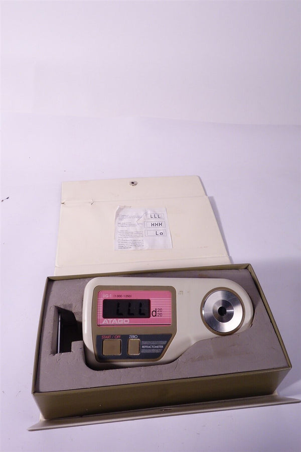 ATAGO UG-1 Refractometer – Hurst & Associates