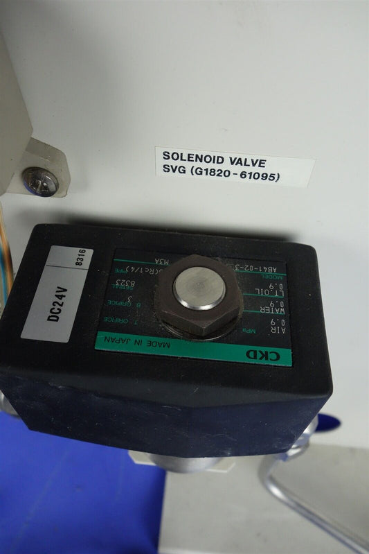 HP Agilent 4500 ICP-MS Solenoid Valve G1820-61095 CKD AB41