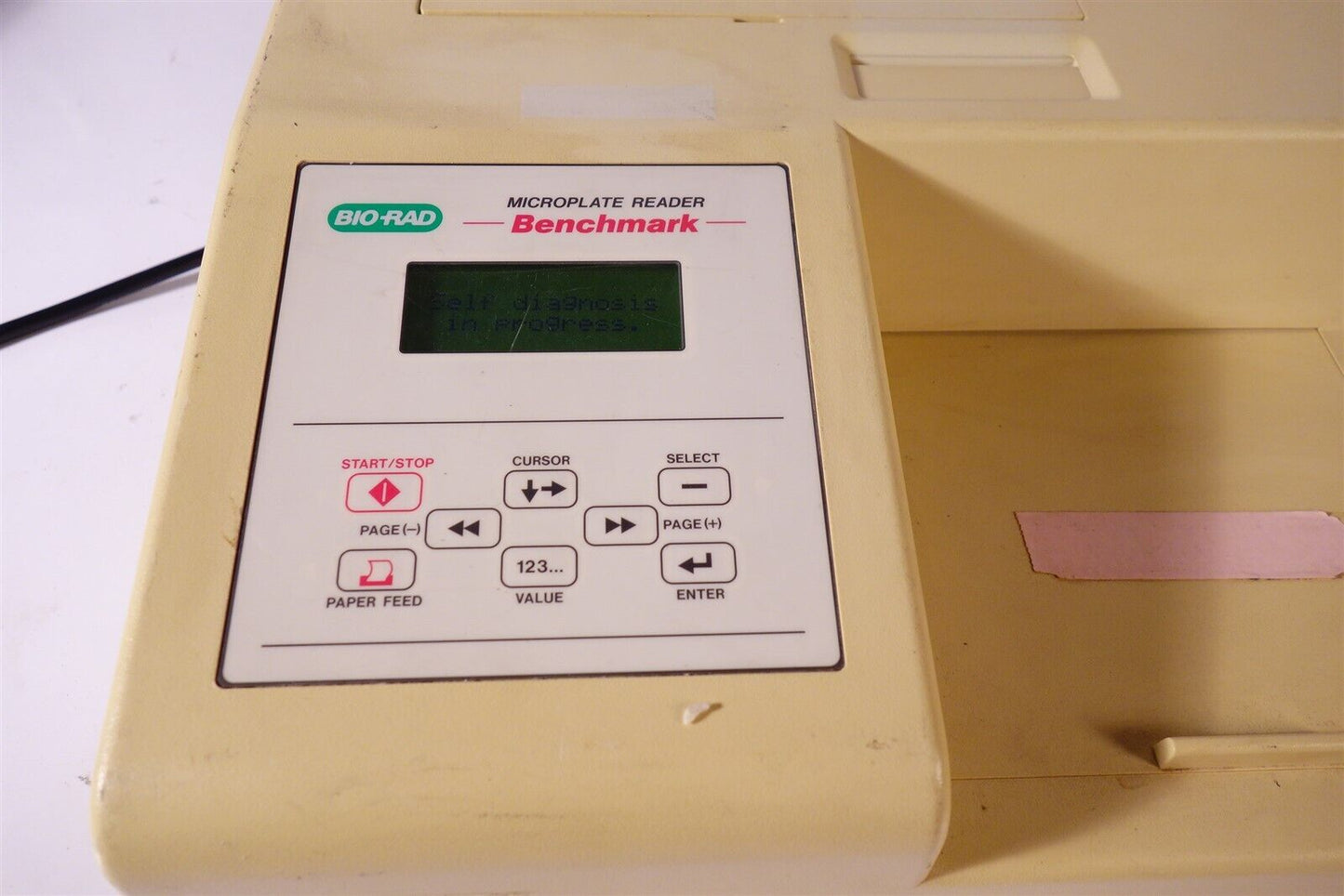 BioRad Benchmark Microplate Reader Working but Read