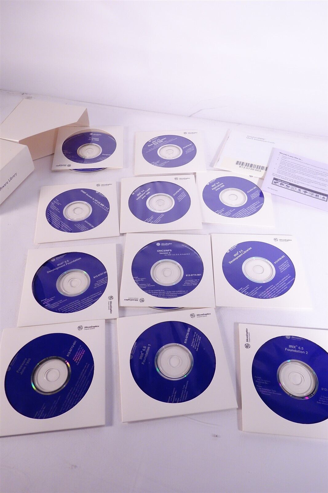 SGI Silicon Graphics IRIX 6.5 Software Collection 