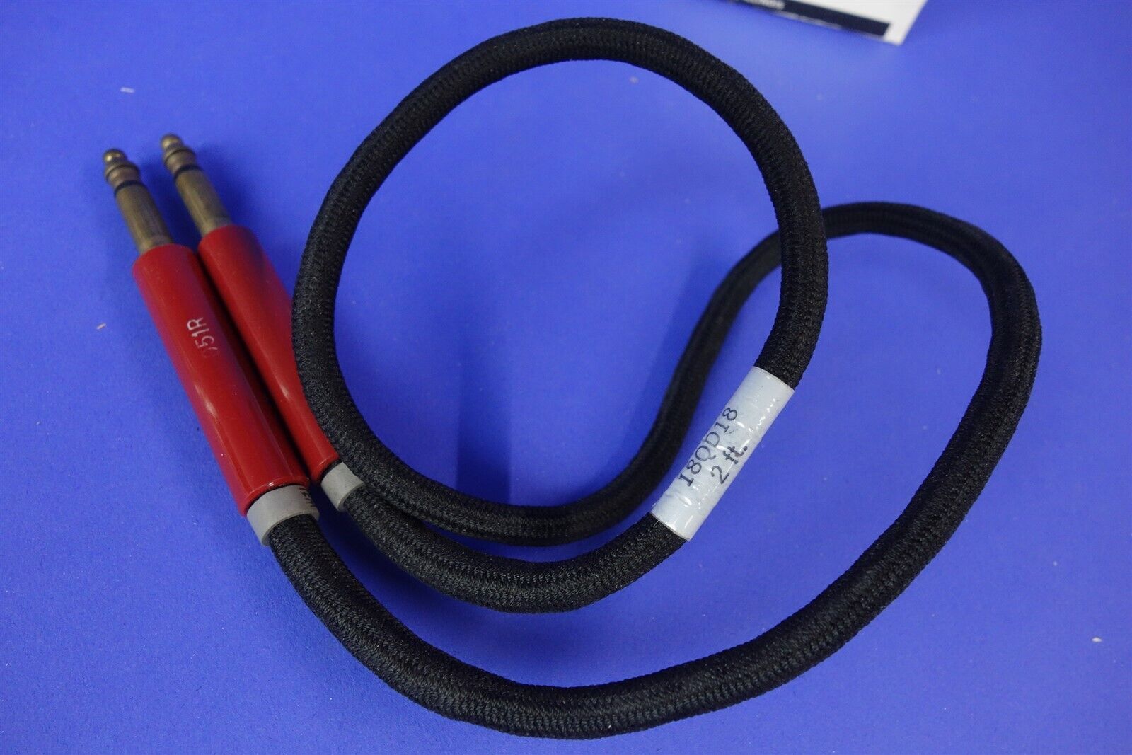 Switchcraft 18QD18 Patch Cord in Box - New Old Stock 