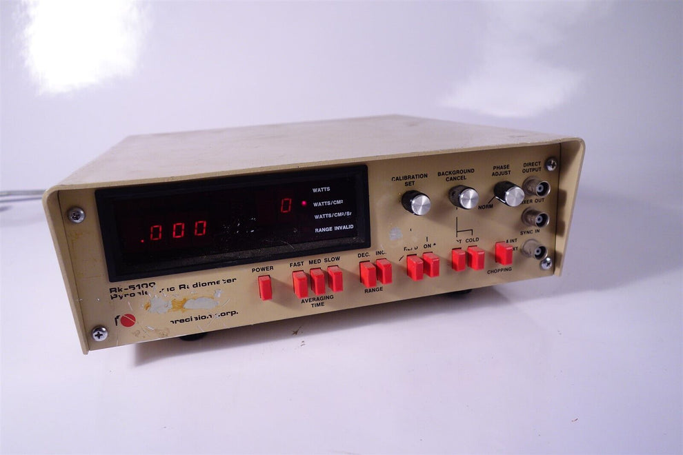 Laser Precision Corp Rk-5100 Pyroelectric Radiometer – Hurst & Associates