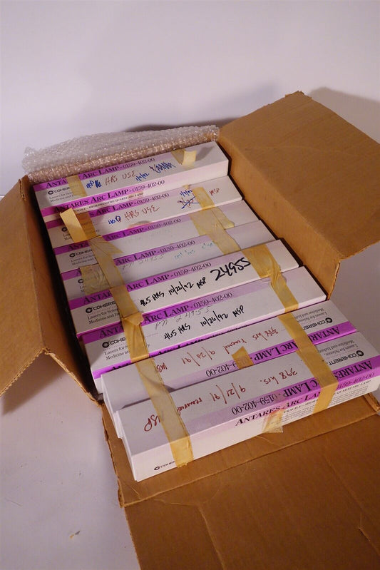 Lot of Coherent Antares ARC LAMPS - 0159-402-00 YAG LASER