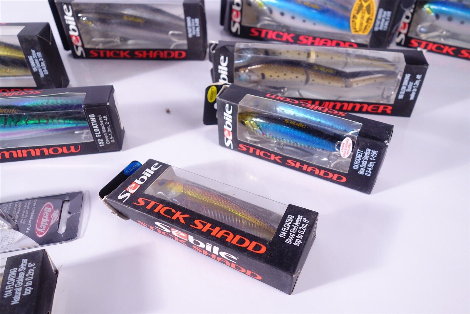 Large Lot of NEW Sebile Salt Water Fishing Lures 