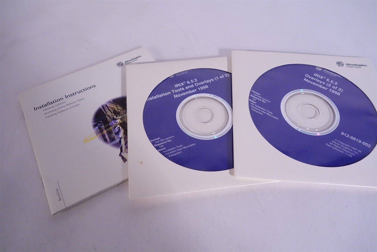 SGI Silicon Graphics IRIX 6.5.2 Overlays Software Collection 