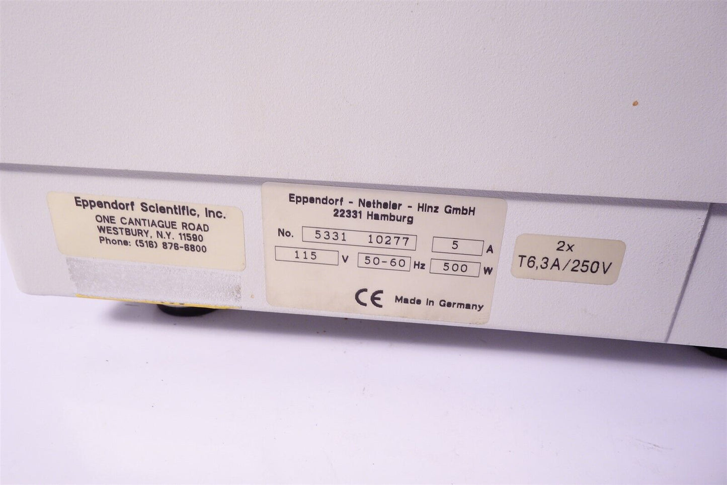 Eppendorf 5331 Mastercycler Gradient PersonalDNA Thermal Cycler TESTED Working 