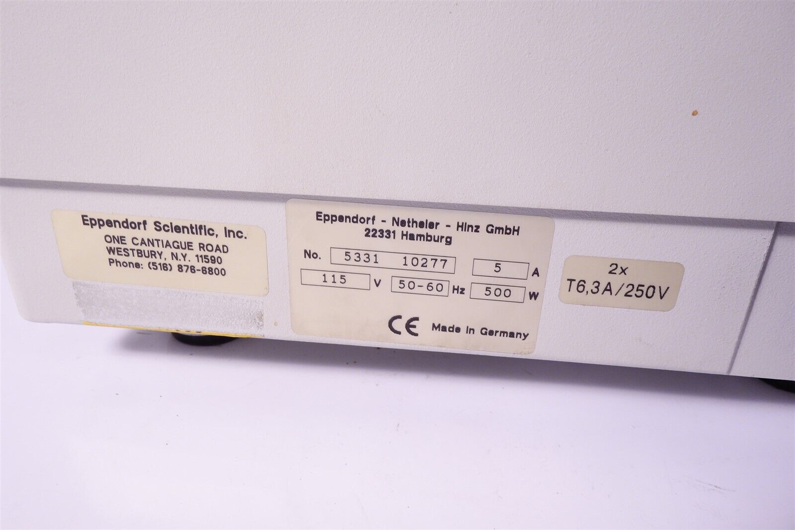 Eppendorf 5331 Mastercycler Gradient PersonalDNA Thermal Cycler TESTED Working 
