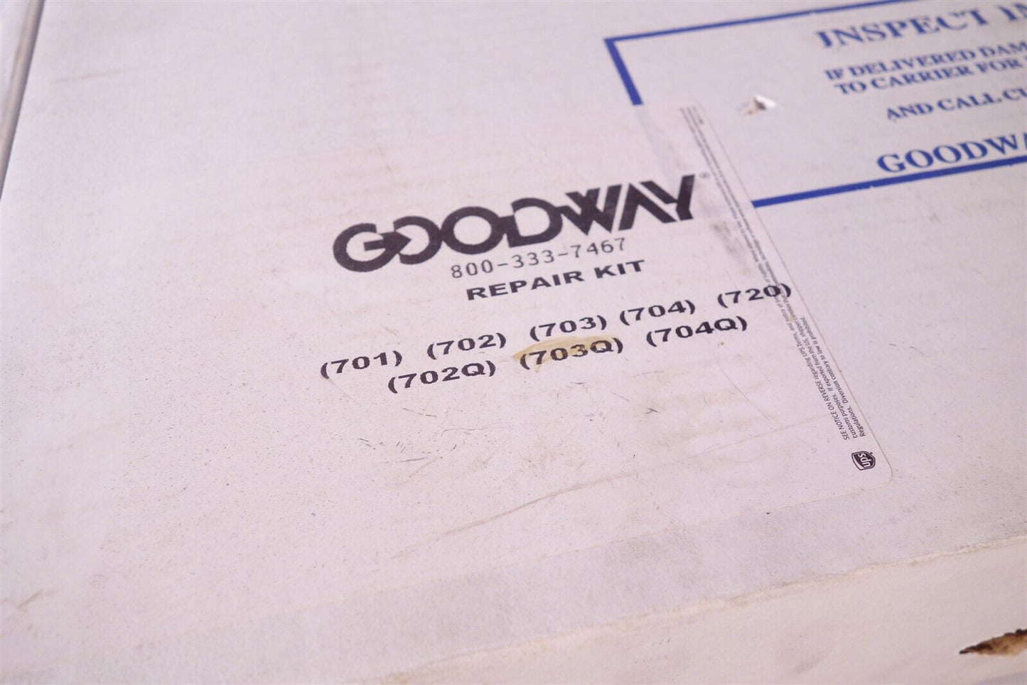 GOODWAY Repair Kit Parts 703Q New in Box 