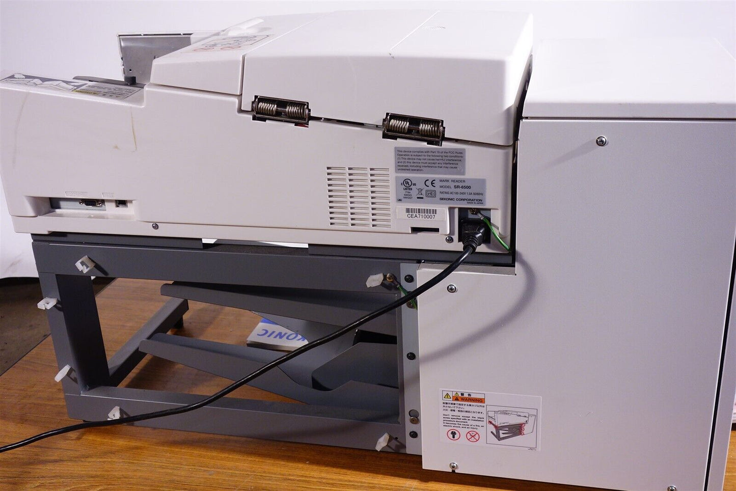 Sekonic SR-6500 OMR Optical Mark Reader + Stacker / Excellent 