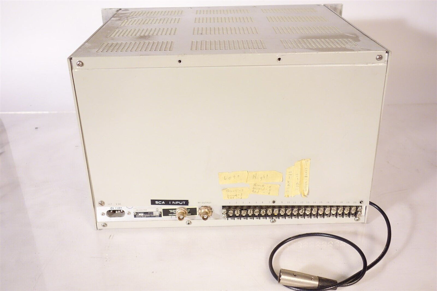 Collins 310Z-1 310Z-2 Z-2 Card Installed  Broadcast Radio FM Exciter