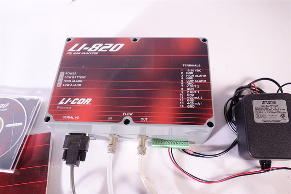 Li-Cor Licor LI-820 CO2 Gas Analyzer + Accessories – Hurst & Associates