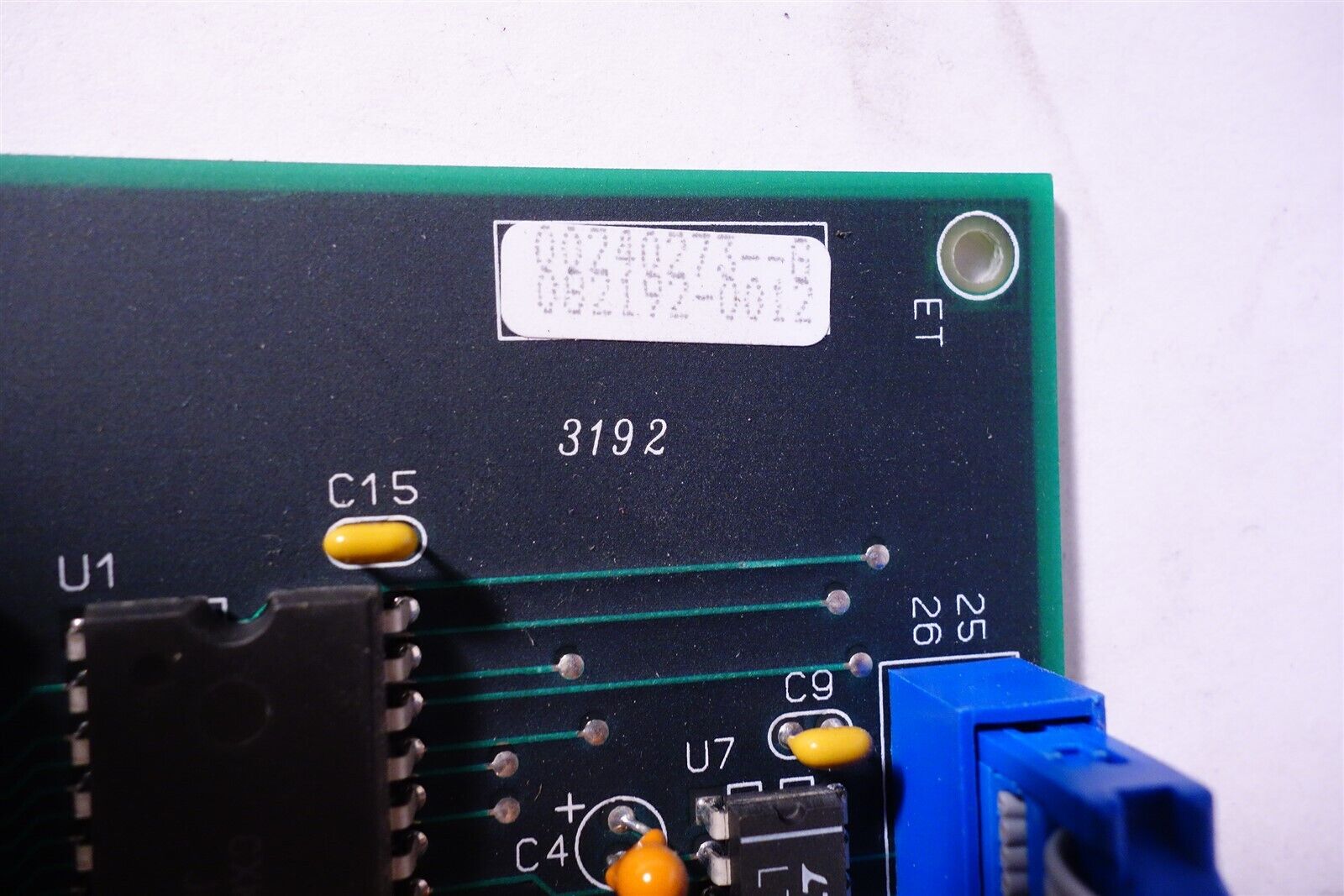 BECKMAN INSTRUMENTS BI-4 CONTROLLER CONTROL BOARD BD 240274 00240273 RS-232