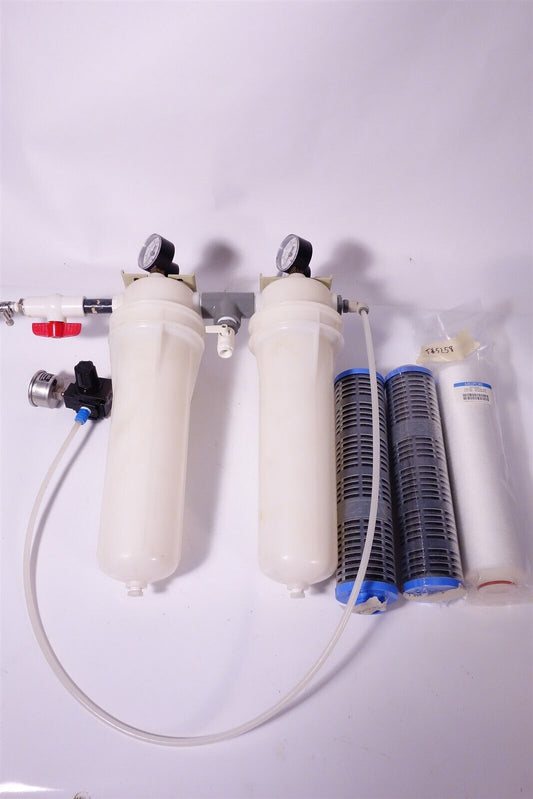 Millipore Laboratory R.O. Guard Filter System + New Filters 