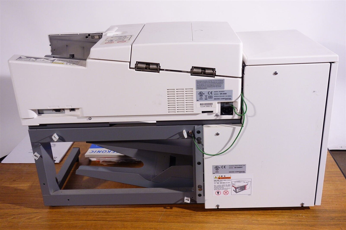 Sekonic SR-3500 OMR Optical Mark Reader + Stacker / Excellent 