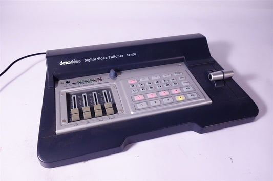 Datavideo SE-500 Digital Video Switcher Tested + Power Supply Working Warranty 