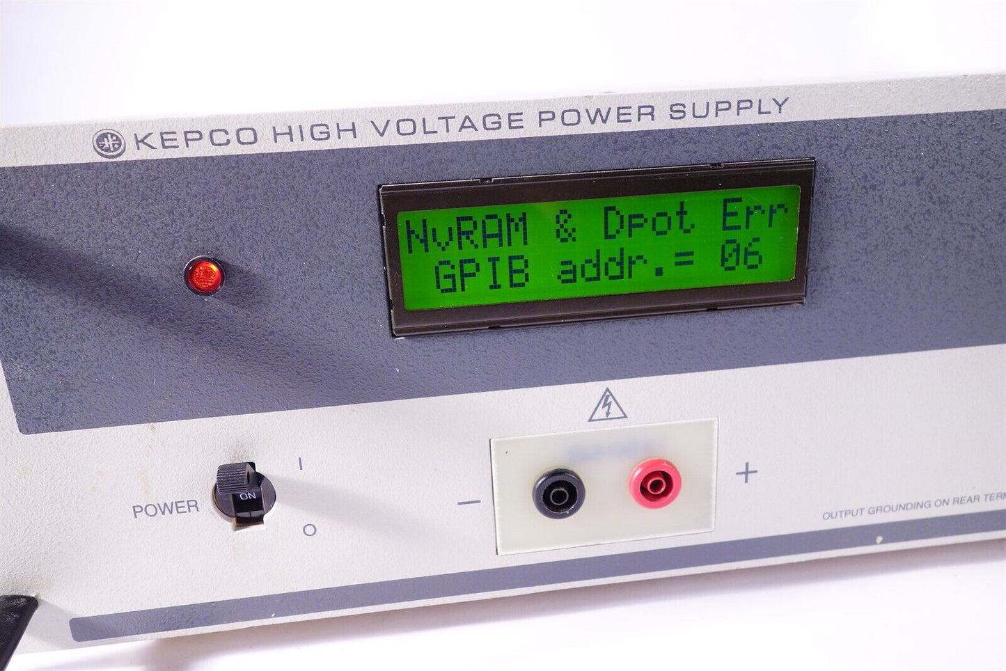 Kepco BHK2000-0.1MG Programmable Power Supply 2kV DC GPIB/RS232