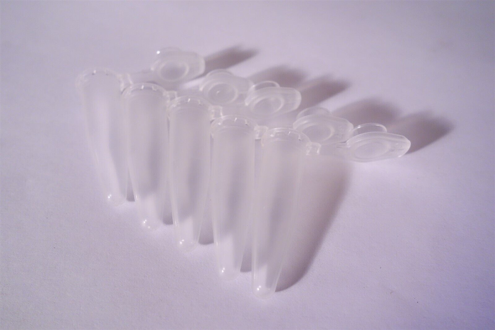 Lot of 5 Greiner Bio-One 616201 Micro centrifuge Tube with Lid, 1.5 mL Volume