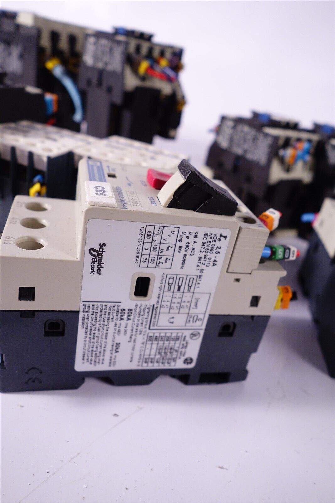 Large Lot of Telemecanique GV2-M08 GV2-M10 LC1 LP1 Circuit Breakers 