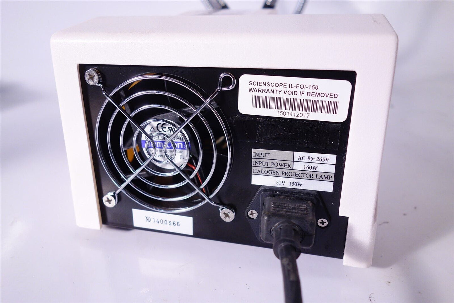 Scienscope Fiber Optic Microscope Illuminator - Excellent 
