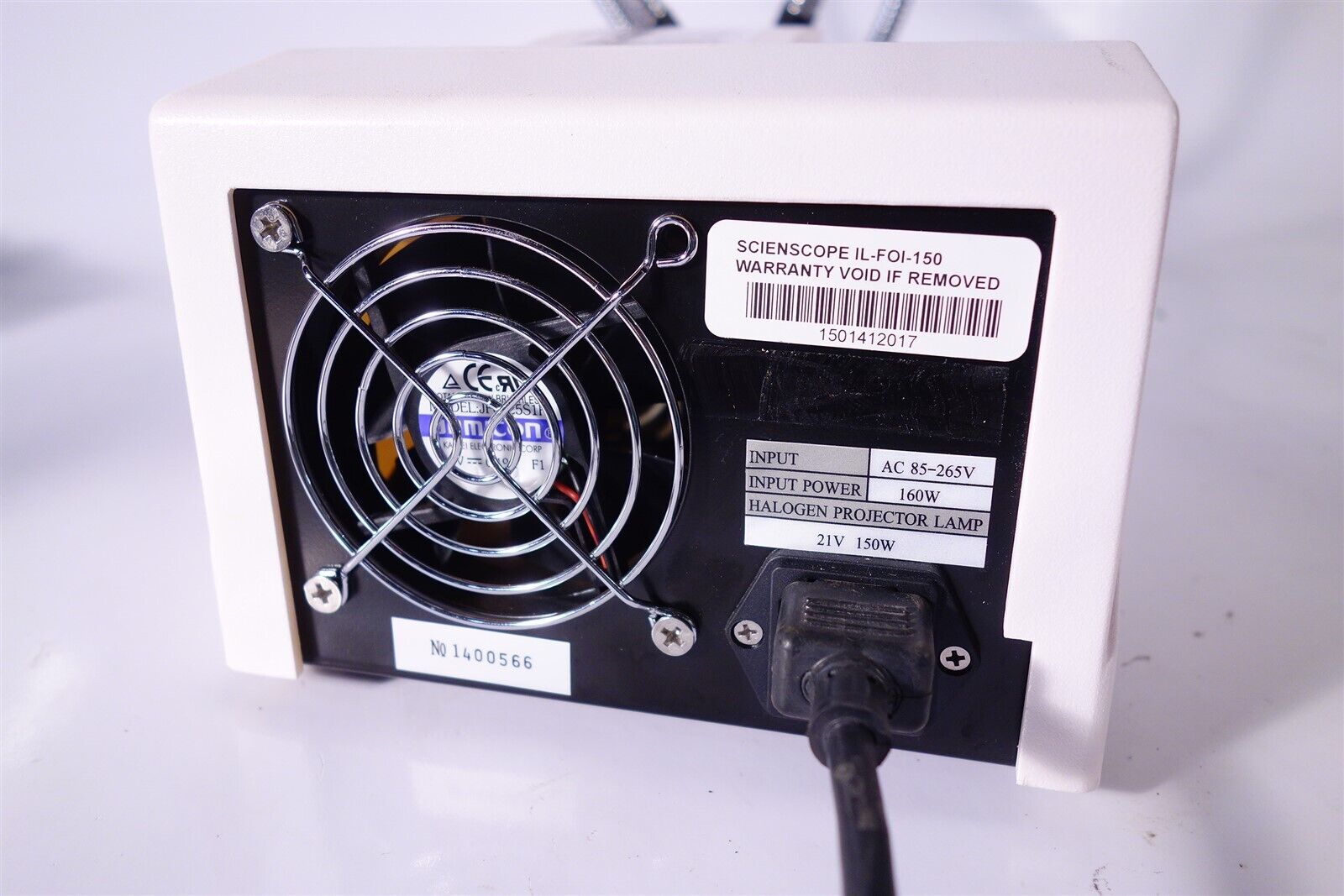 Scienscope Fiber Optic Microscope Illuminator - Excellent 