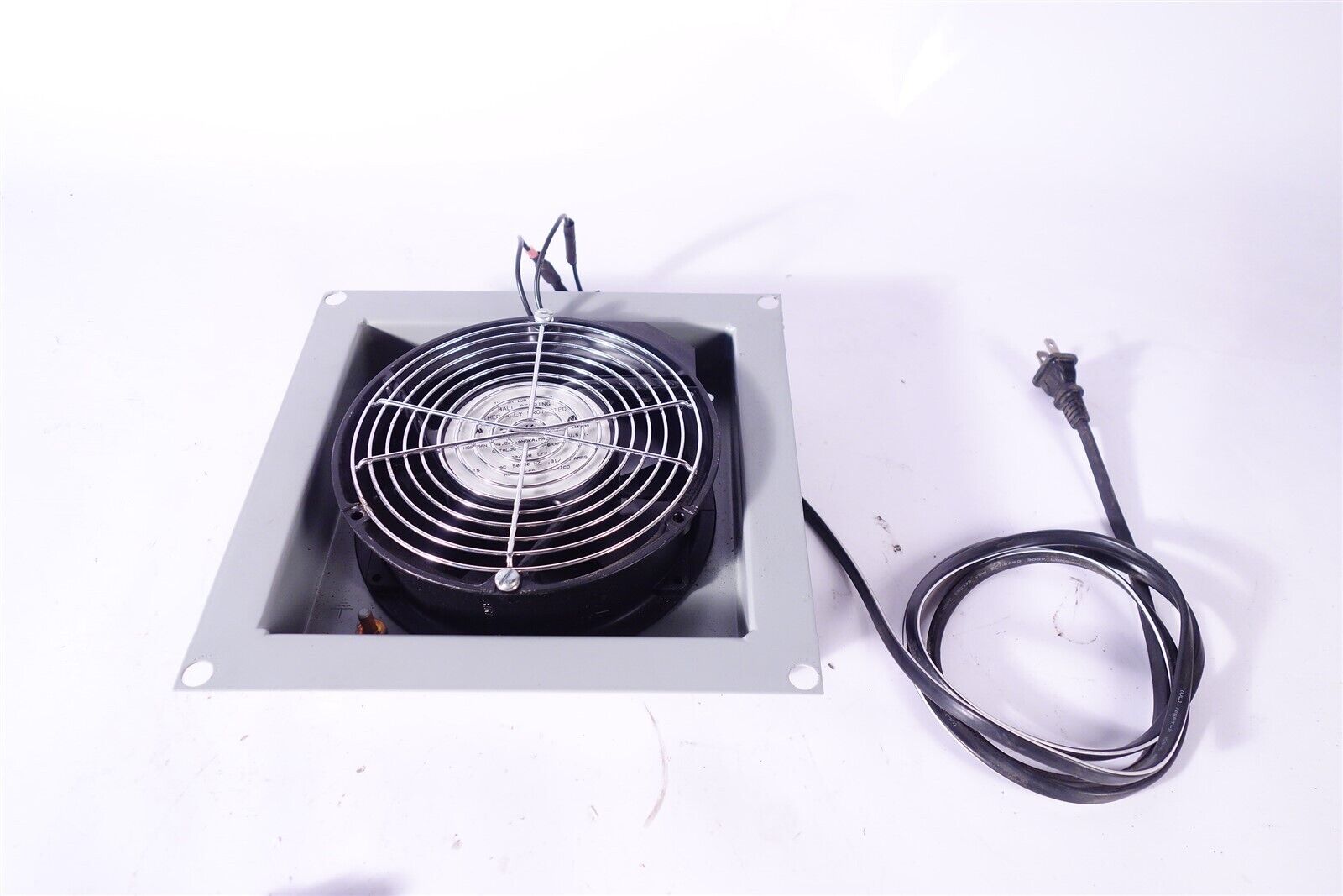 HOFFMAN A-6AXFN 115 VAC COOLING FAN Mounted in Frame 110V 