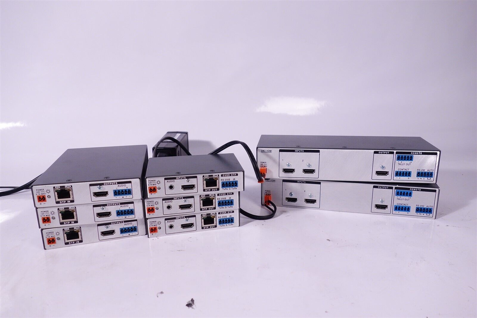 Lot of HDMI Extension DTP HDMI 230 RX TX Transmitter SW2 HDMI Switches 