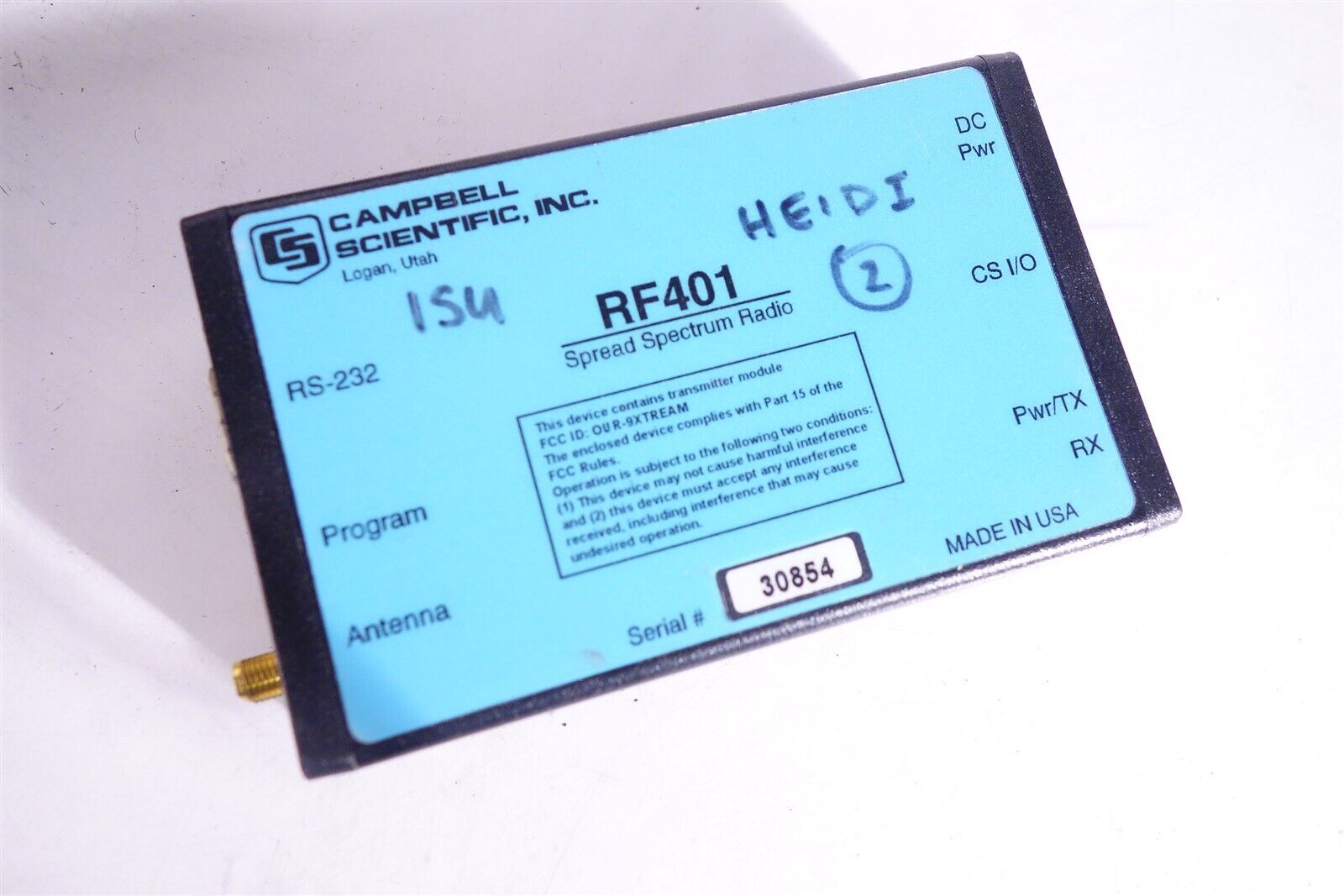 CAMPBELL SCIENTIFIC RF401 Spread Spectrum Radio