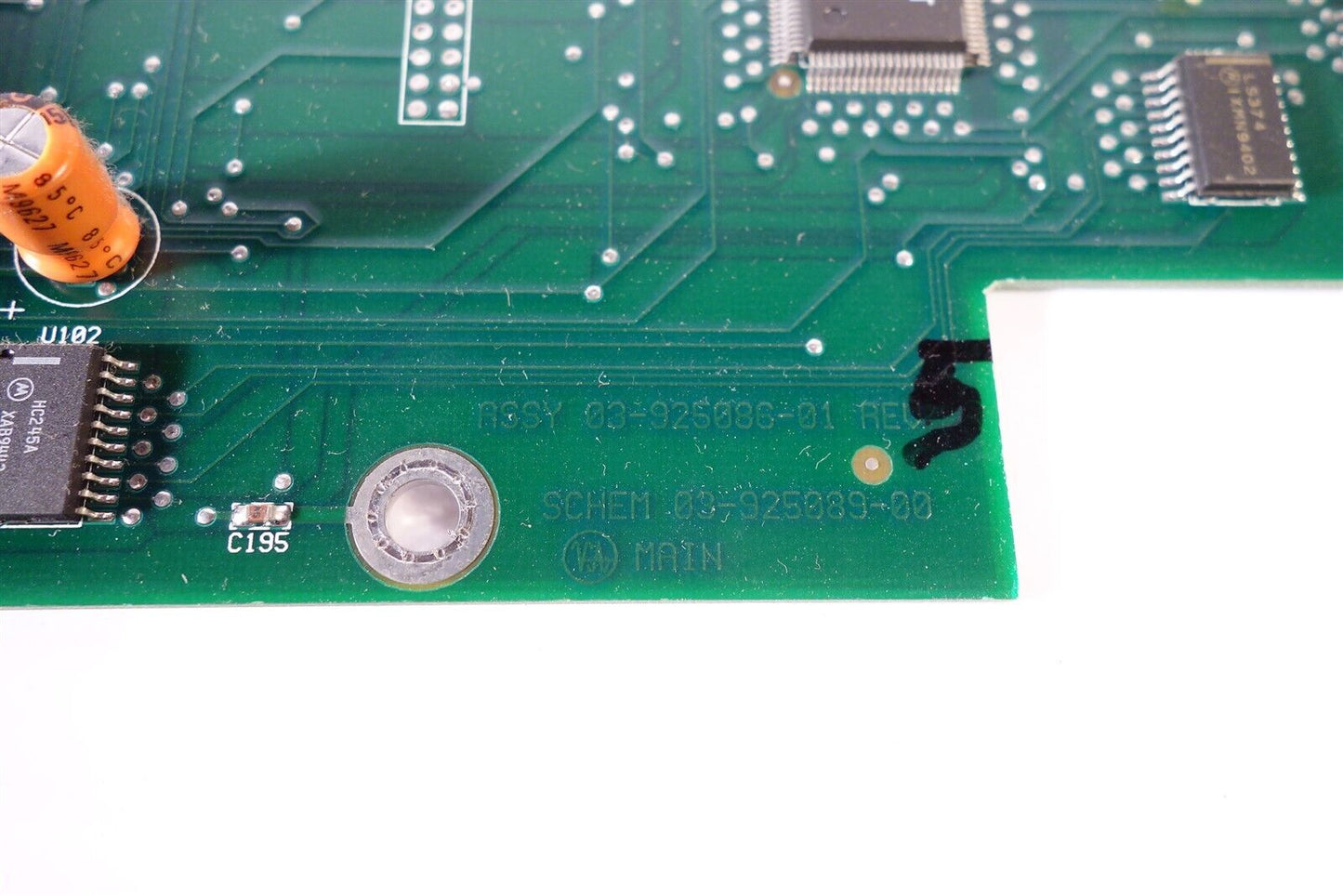 Varian CP-3800 3800 Gas Chromatograph 03-925086-01 Main Board