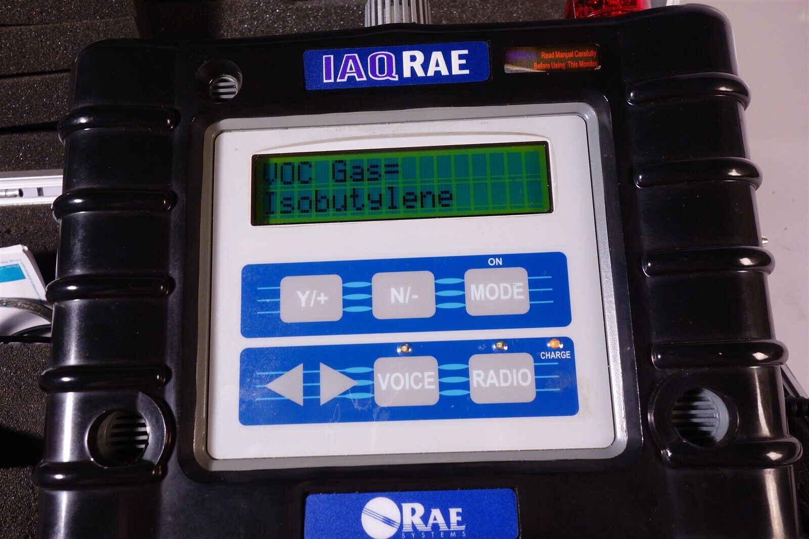 RAE Systems PGM-5210 IAQ Indoor Air Quality - 5 Gas Monitor - Excellet 
