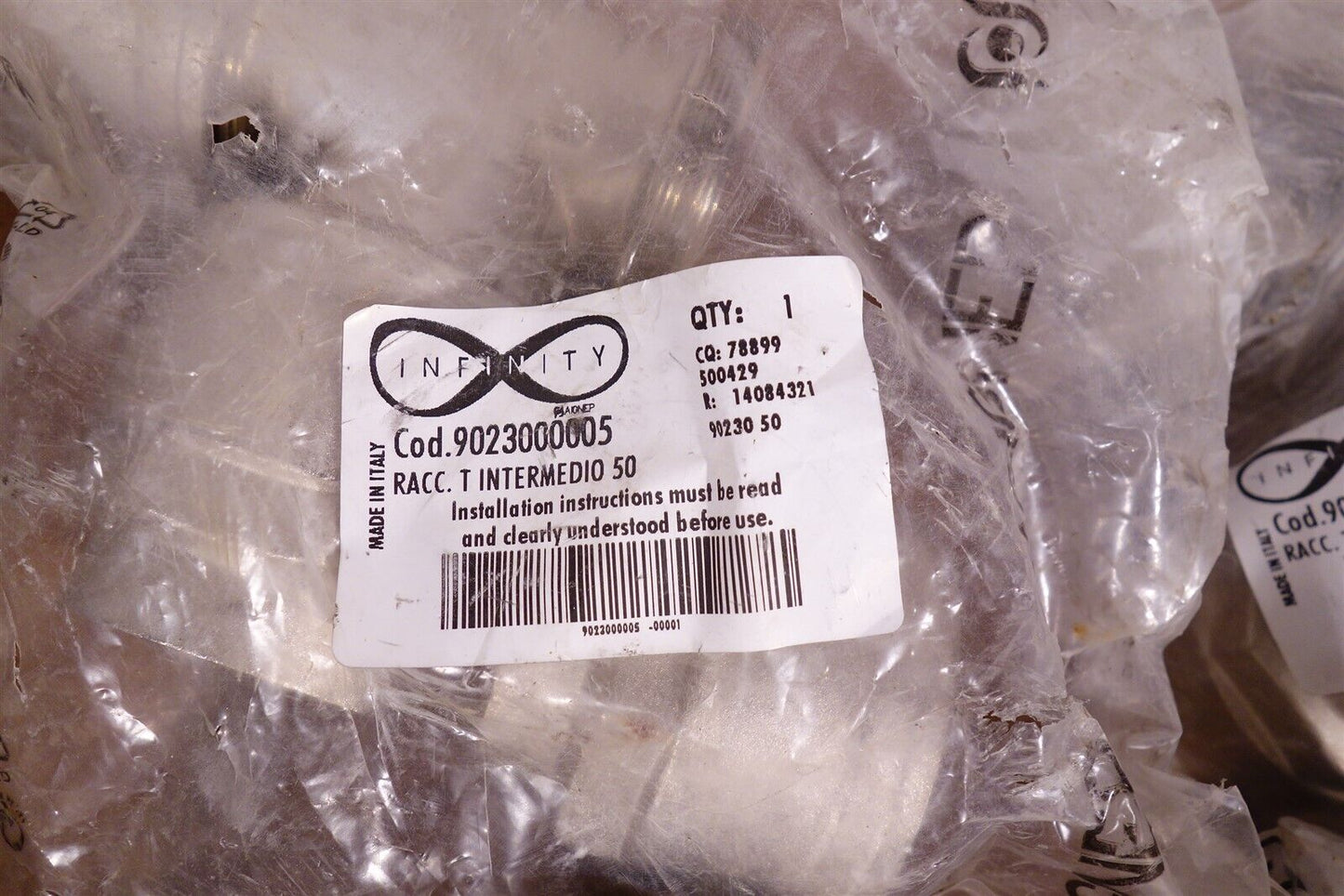 Large Lot of AIGNEP Infinity 50mm Fittings 