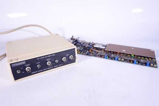 Ithaco PC Lock-In Amplifier + Remote Signal Input Module 3981-A 3981-B