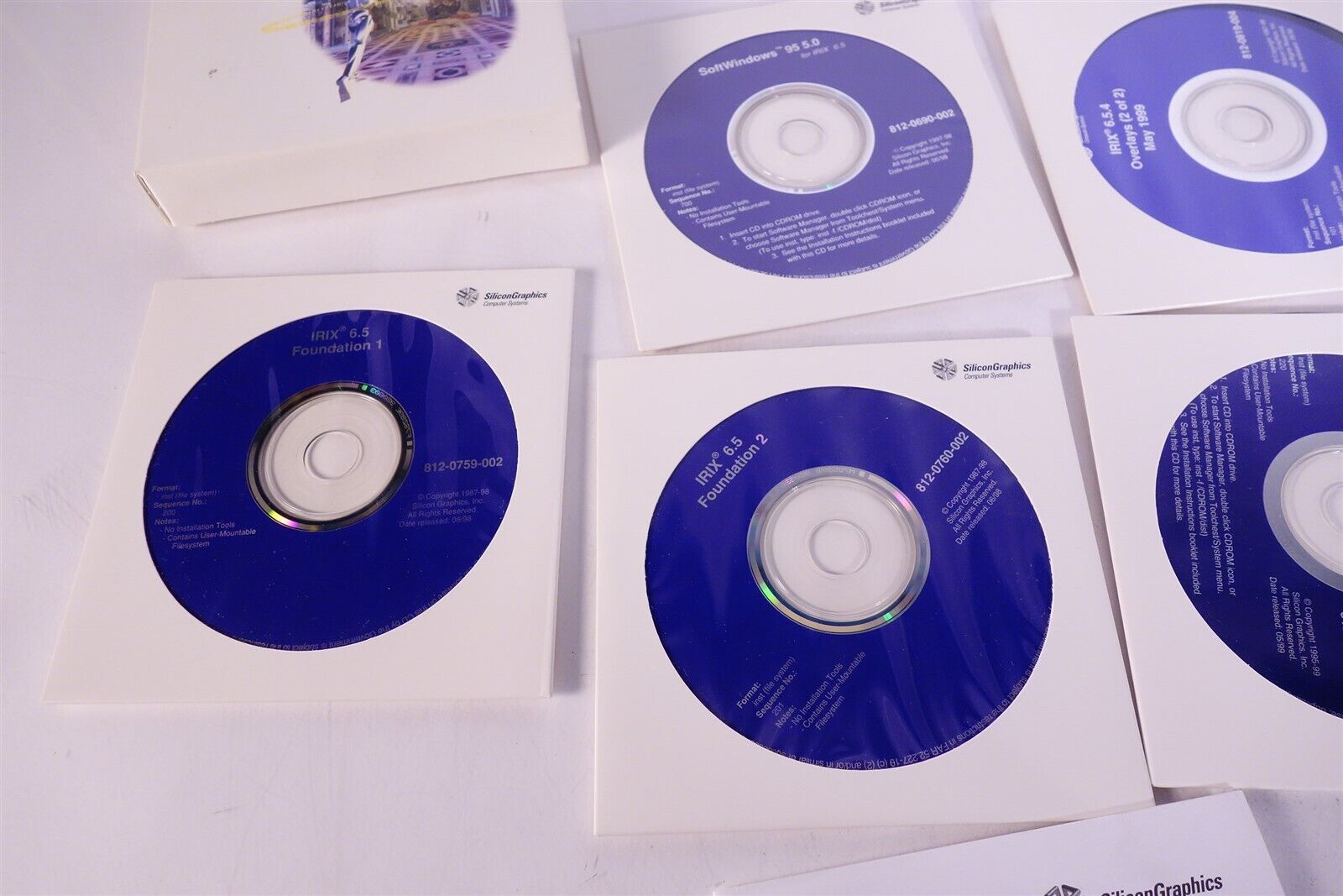 SGI Silicon Graphics IRIX 6.5.4 Software Collection 