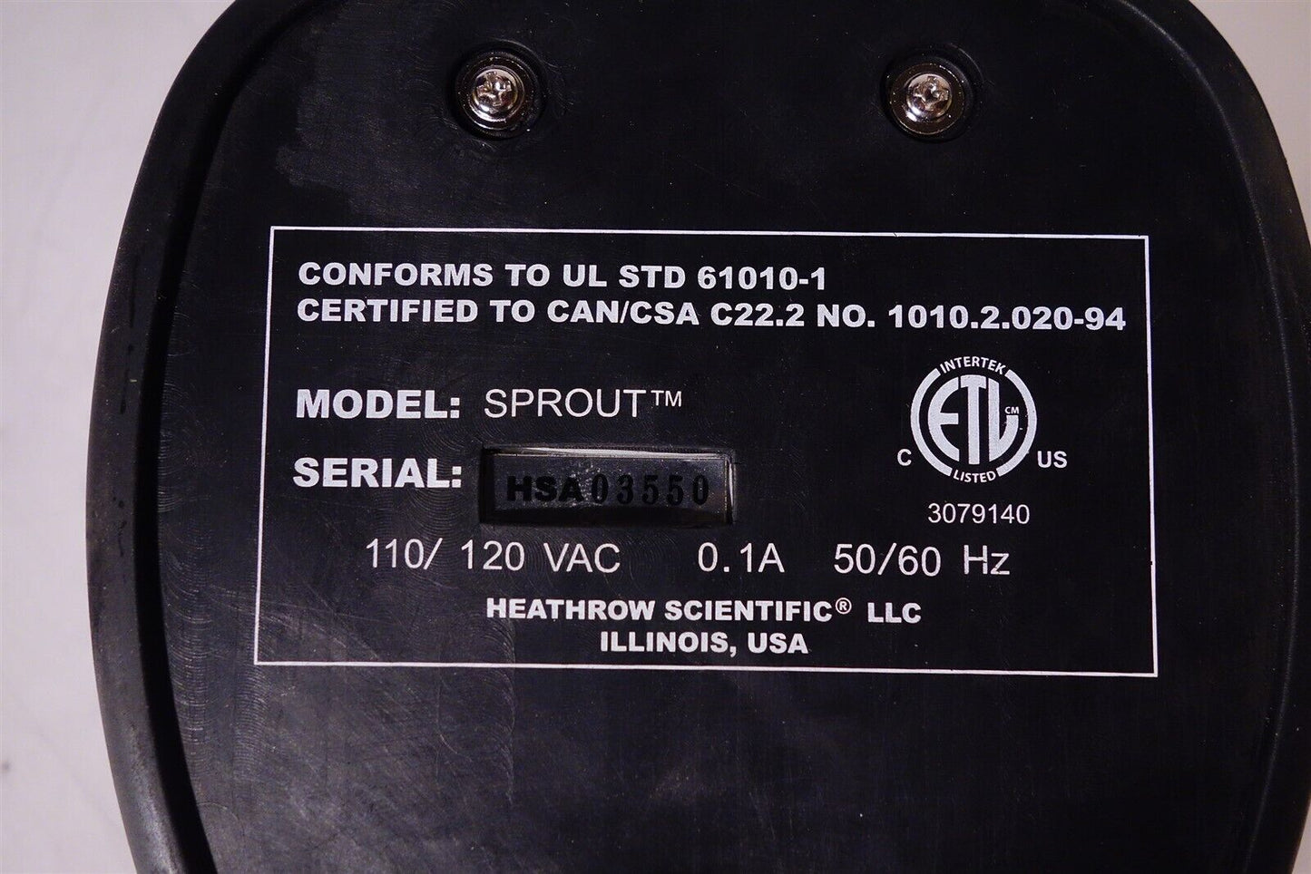 Heathrow sprout Mini Benchtop Centrifuge 