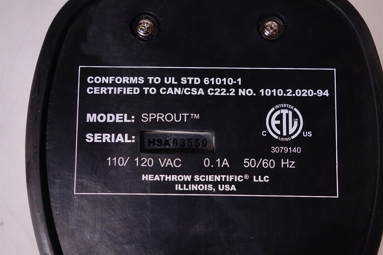 Heathrow sprout Mini Benchtop Centrifuge 