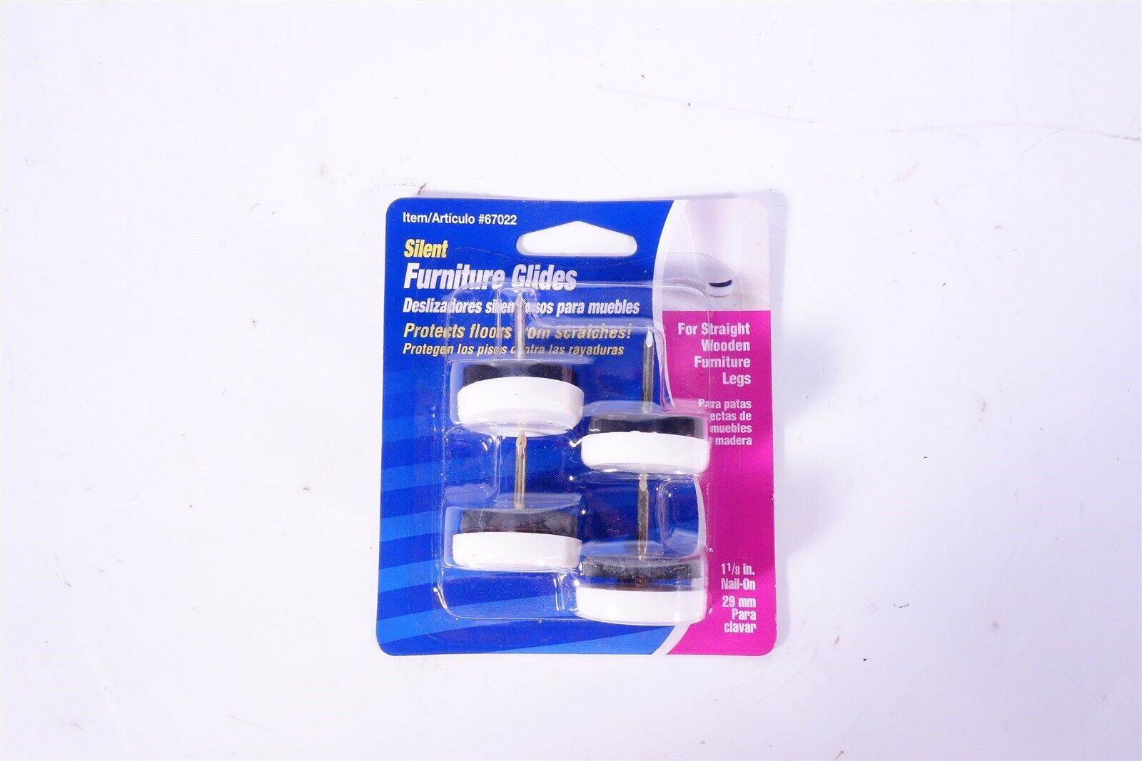 Silent Furniture Glides 6 Packs of 4 67022 Protects Floor 