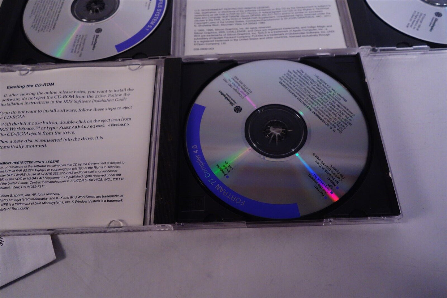 SGI Silicon Graphics IRIX Freeware CD's + More 