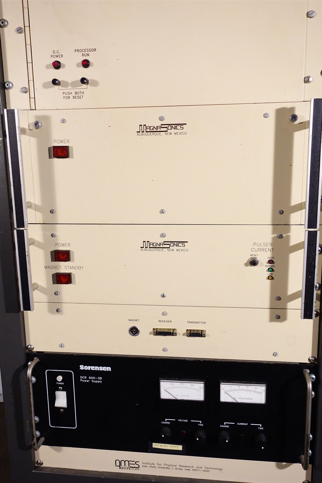Magnasonic Ultrasonics texture instrument NDT / Eddy Current 