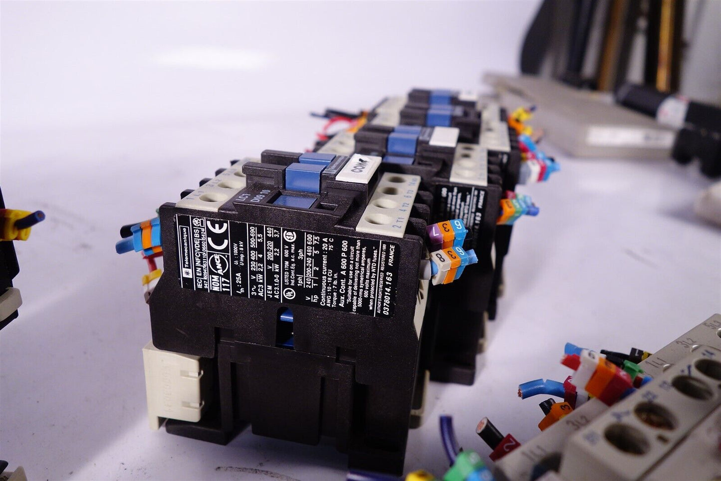 Large Lot of Telemecanique GV2-M08 GV2-M10 LC1 LP1 Circuit Breakers 