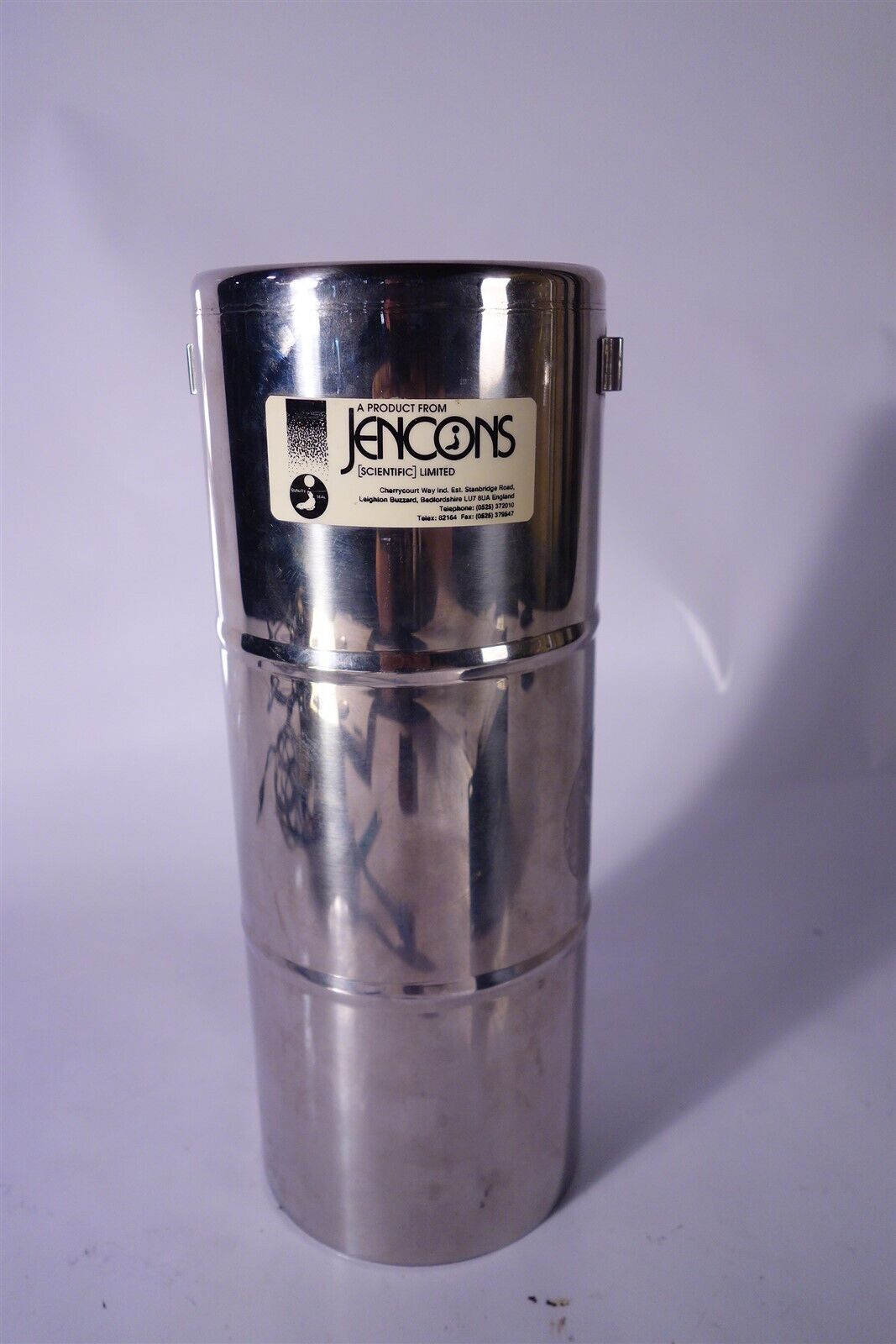 Jencons Dewar Stainless Steel Unbreakable