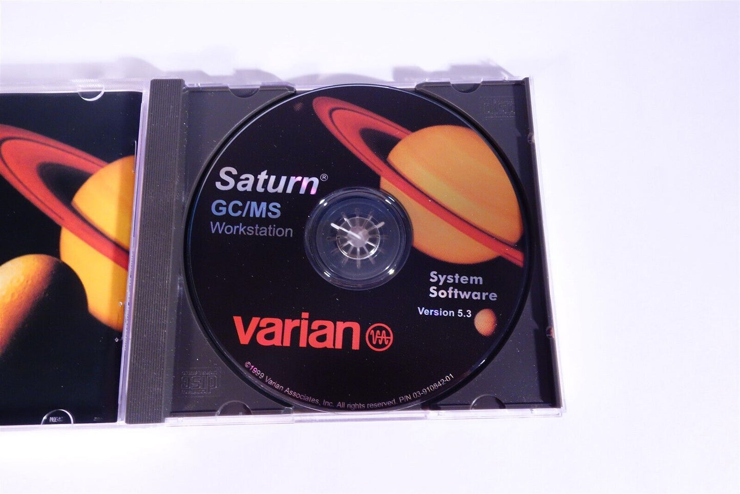 Varian Saturn GC/MS Workstation Mass Spectrometer / Gas Chromatograph Software